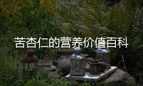 苦杏仁的營養價值百科