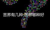 苦蕎有幾種 苦蕎哪種好喝