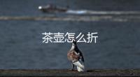 茶壺怎么折