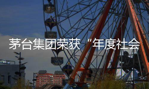 茅臺集團榮獲“年度社會責任典范”獎