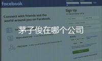 茅子俊在哪個(gè)公司