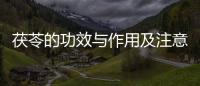 茯苓的功效與作用及注意事項