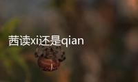 茜讀xi還是qian 人名（茜讀xi還是qian）