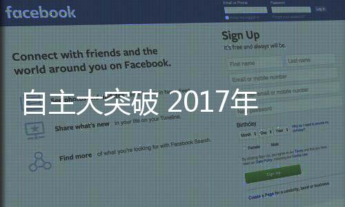 自主大突破 2017年最受歡迎的四款全新SUV