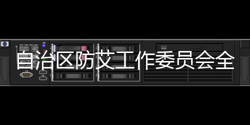 自治區防艾工作委員會全體會議暨第三輪防艾攻堅工程推進會召開