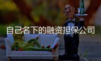 自己名下的融資擔保公司一手資源轉讓