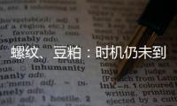 螺紋、豆粕：時機仍未到
