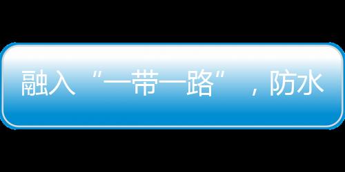融入“一帶一路”，防水企業需要“三步走”