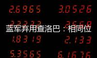 藍軍棄用查洛巴：相同位置人太多，福法納等人成為首選