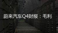 蔚來汽車Q4財報：毛利率提升/凈虧損收窄