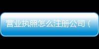 營業執照怎么注冊公司（營業執照注冊怎么辦理）