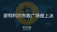 蒙特利爾市政廣場披上冰云裝飾（組圖)