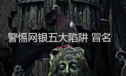 警惕網銀五大陷阱 冒名網站往往一字之差