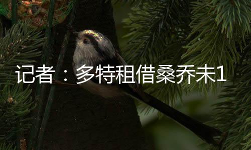 記者：多特租借桑喬未100%完成，俱樂(lè)部之間有些細(xì)節(jié)待達(dá)成一致