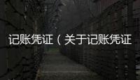 記賬憑證（關于記賬憑證的基本情況說明介紹）