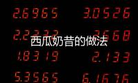 西瓜奶昔的做法