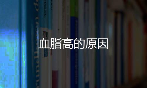 血脂高的原因