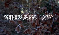 衡陽植發多少錢一次?價格表里有:加密植發/種植眉毛/種植睫毛費用