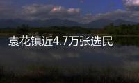 袁花鎮(zhèn)近4.7萬張選民證陸續(xù)發(fā)放