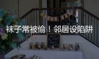 襪子常被偷！鄰居設陷阱抓住嫌犯貓...連環作案，戰利品排滿整墻！