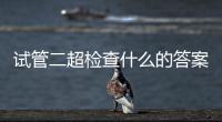 試管二超檢查什么的答案在這，各項指標多少正常一文說清