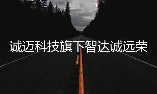 誠邁科技旗下智達誠遠榮獲數字汽車人工智能應用卓越獎