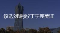 該選劉詩雯?丁寧完美證明自己 質疑她的人臉疼嗎