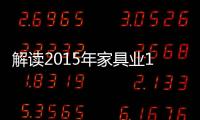 解讀2015年家具業10大熱點問題
