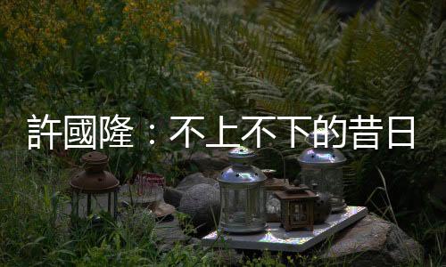 許國隆：不上不下的昔日文化第四棒