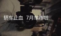 轎車止血  7月車市增6.1%回暖明顯