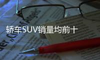 轎車SUV銷量均前十 買這些車就對了