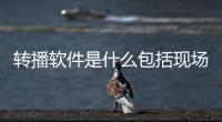 轉(zhuǎn)播軟件是什么包括現(xiàn)場轉(zhuǎn)播黑科技軟件的具體內(nèi)容