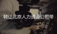 轉(zhuǎn)讓北京人力資源公司帶人力資源許可證