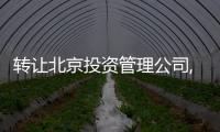 轉讓北京投資管理公司,1000萬投資管理公司轉讓