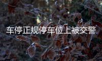 車停正規停車位上被交警無故拖走 車主維權討說法