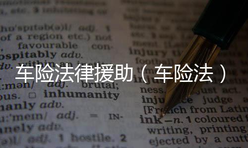 車險法律援助（車險法）