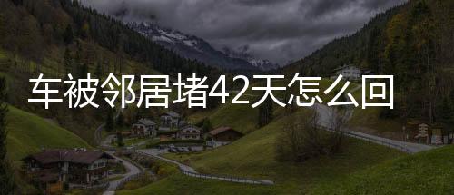 車被鄰居堵42天怎么回事（遇見暴躁車主早砸車了）