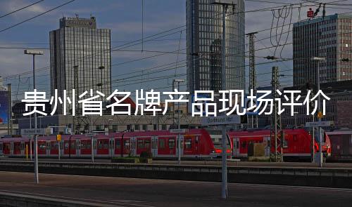貴州省名牌產品現場評價 黔西南州三大亮點突出