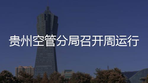 貴州空管分局召開周運行講評暨春運保障階段性小結會