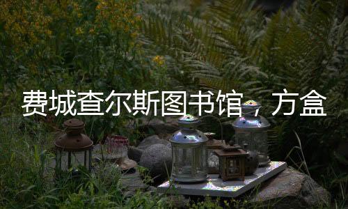 費城查爾斯圖書館，方盒子里的參數化動態空間（組圖）