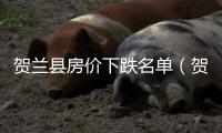 賀蘭縣房價下跌名單（賀蘭縣傳銷）