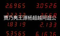 賈乃亮王源楊超越同逛公園 露半張臉比耶默契足