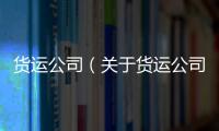 貨運(yùn)公司（關(guān)于貨運(yùn)公司的基本情況說明介紹）