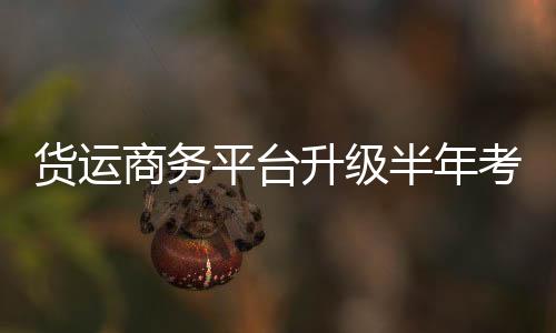 貨運商務(wù)平臺升級半年考：累計辦理1790萬單，國鐵數(shù)字化轉(zhuǎn)型再下一城