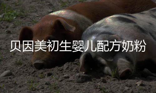 貝因美初生嬰兒配方奶粉