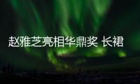 趙雅芝亮相華鼎獎(jiǎng) 長(zhǎng)裙曳地驚艷紅毯【娛樂(lè)新聞】風(fēng)尚中國(guó)網(wǎng)