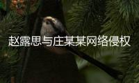 趙露思與莊某某網絡侵權案明年開庭 網絡侵權再引關注