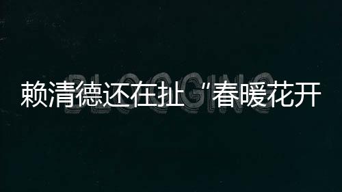 賴清德還在扯“春暖花開”？臺(tái)旅游收支創(chuàng)最大逆差！島內(nèi)吁開放兩岸交流