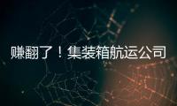 賺翻了！集裝箱航運公司第三季度利潤豐厚