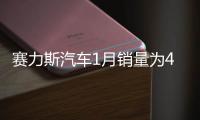 賽力斯汽車1月銷量為4490輛 同比增445.57%